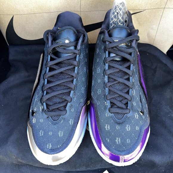 NEW Nike LeBron 23 Lux Chosen One Purple Black Gold IF0694 001 Men Size 8.5 main image 4